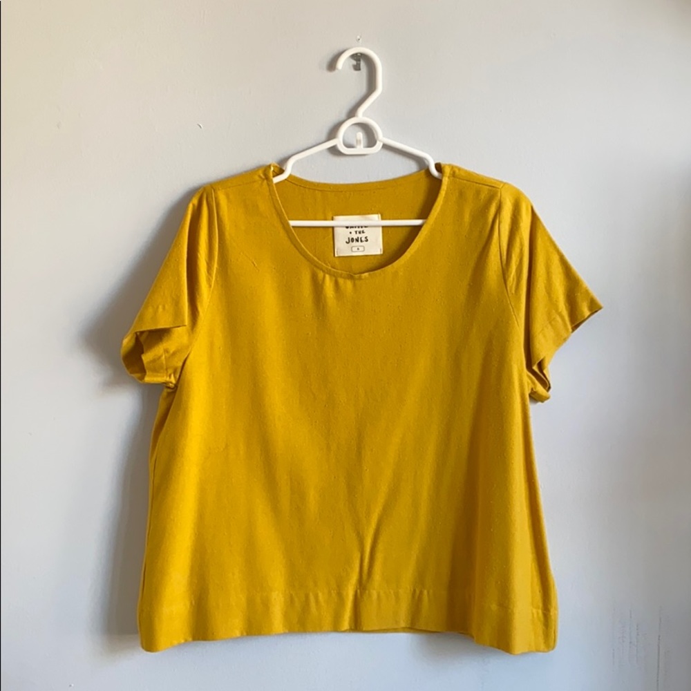 Jamie + The Jones “The Staple Basic Tee” in Golden